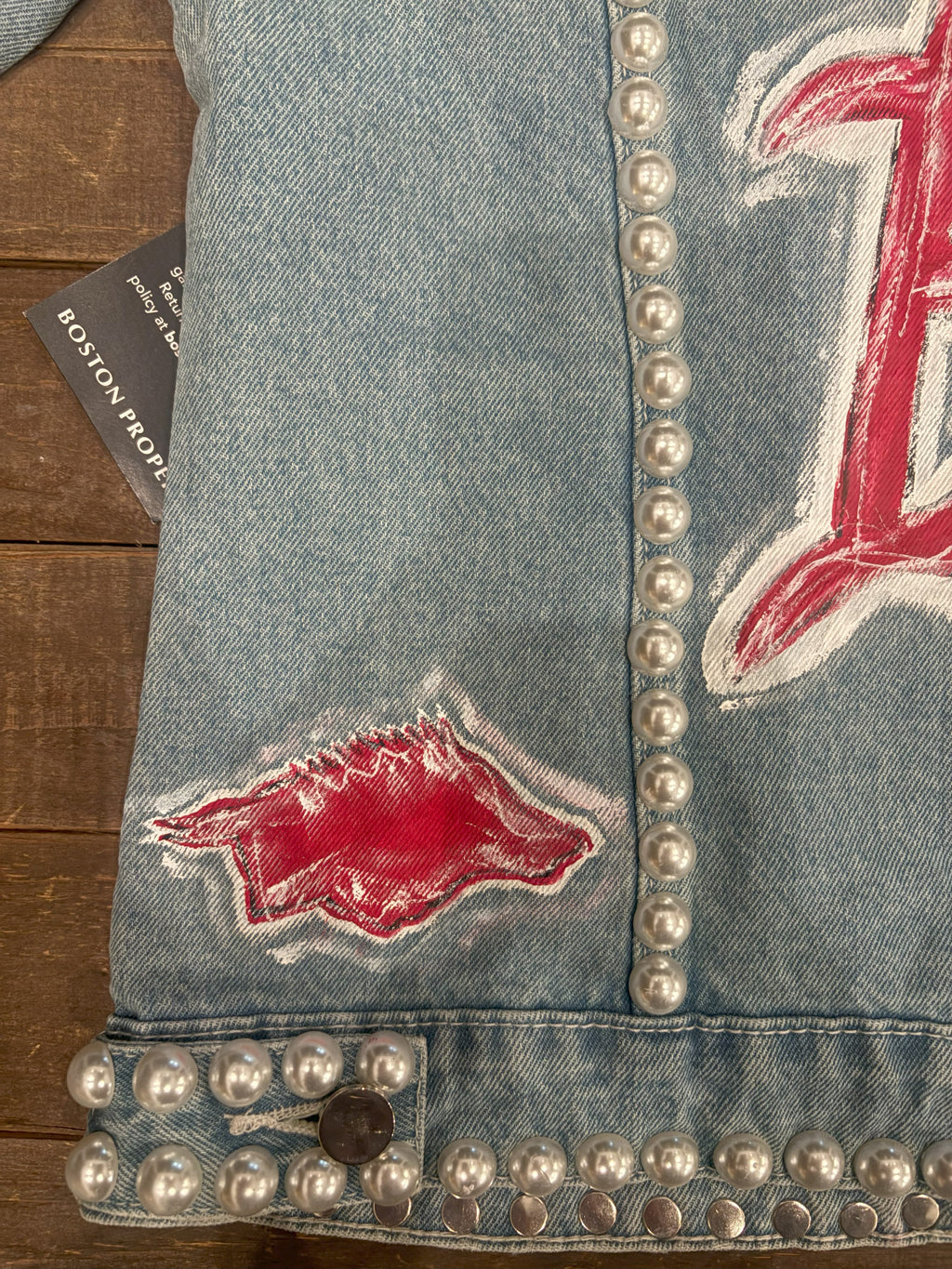 THE PEARLS & PIGSKIN | one-of-one