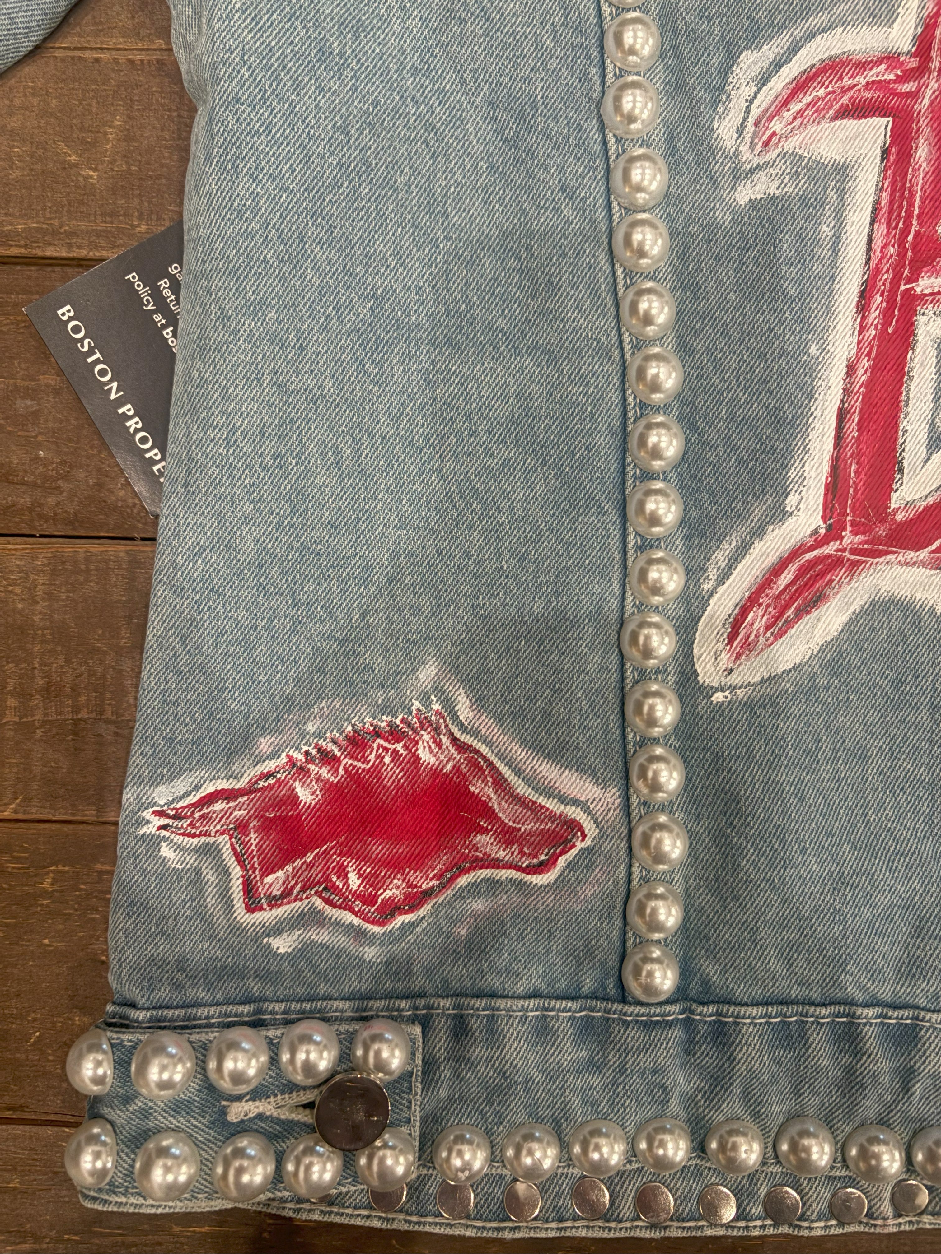 THE PEARLS & PIGSKIN | one-of-one